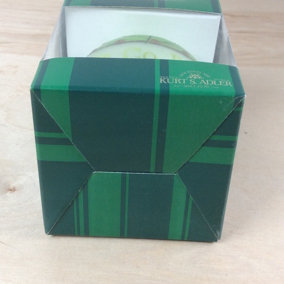 Kurt S Adler Kringle Glass Traditional Glass Ornaments Erin Go Brach Irish. - Picture 9 of 9